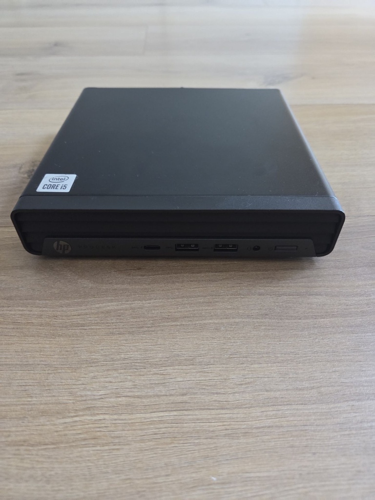 [DEV-5S1F0EC-ABD-8CC22319GB] HP ProDesk 600 G6 Desktop Mini PC – i5-10500T – 16 GB RAM / 256 GB NVMe SSD