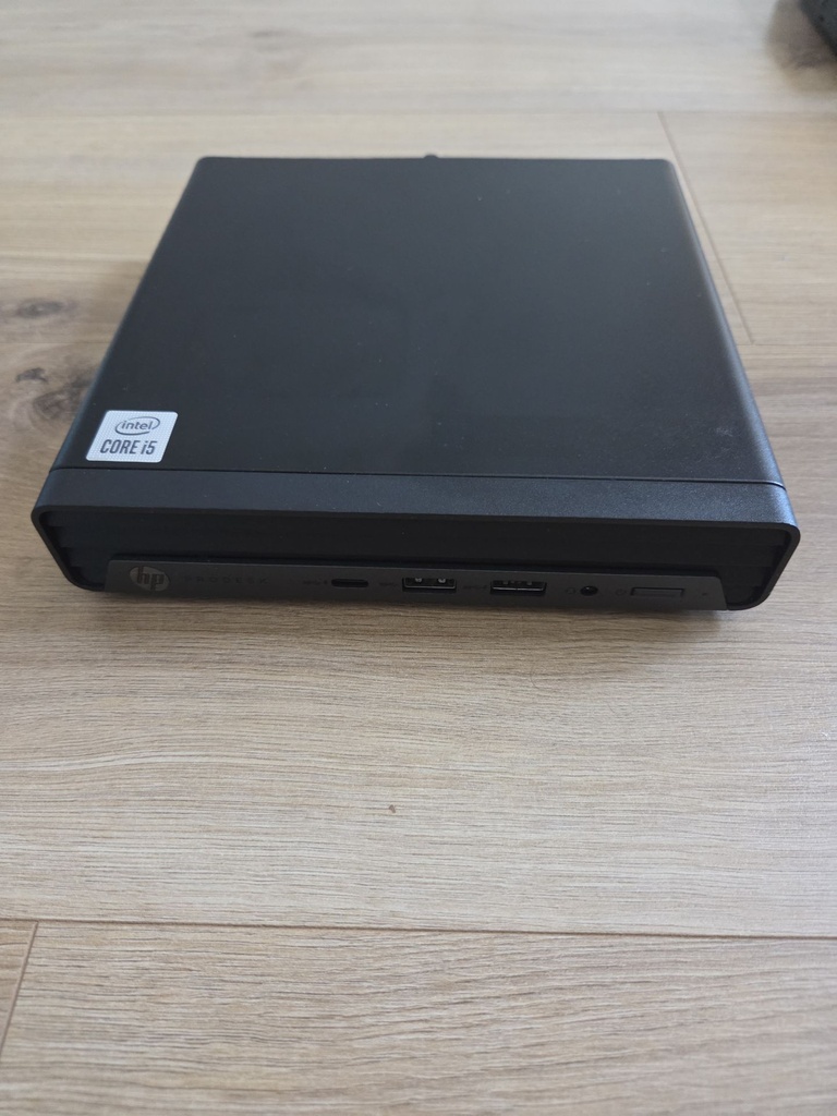 [DEV-5S1F0EC-ABD-8CC2222GTZ] HP ProDesk 600 G6 Desktop Mini PC – i5-10500T – 16 GB DDR4 SO-DIMM RAM / 256 GB NVMe SSD