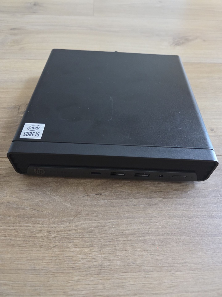 [DEV-5S1F0EC-ABD-8CC2222H62] HP ProDesk 600 G6 Desktop Mini PC – i5-10500T – 12 GB RAM / 512 GB NVMe SSD
